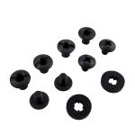 INCH Measurement System Steel Fittings Leather Sling Studs Black Chicago Screws
