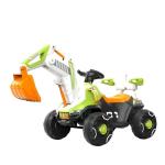 LED Headlights and Dynamic Music Ride-On Construction Truck Car for Kids in