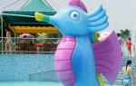 Customized Fiberglass Spray Park Equipment, Spray Cat Water Sprayground For Kids