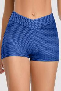 Wholesale durable Sexy Jacquard Women'S Running Shorts Cross Waist Shorts from china suppliers