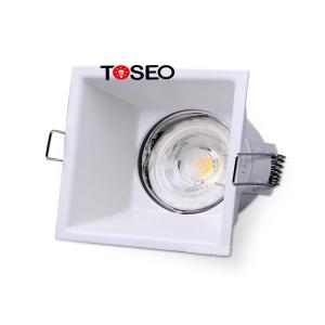 Wholesale Square 88mm Anti Glare Downlights White Recessed Spotlights Living Room from china suppliers