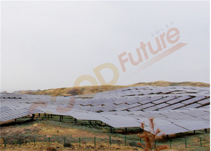 High Terrain 1000V Automatic Solar Tracker 60 Degree 2p Solar Tracker