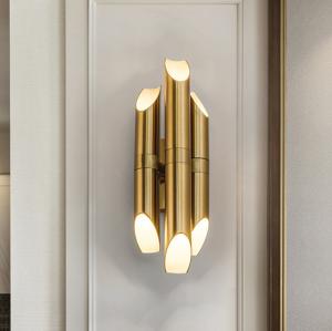 Wholesale Nordic Luxury wall lamp Post-modern minimalist Living room Hotel golden wall lamp (WH-OR-123) from china suppliers