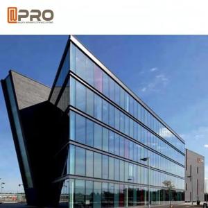 Wholesale Heat Insulation Facade Glass Curtain Wall For Commercial Building Spider Curtain Wall Glass from china suppliers