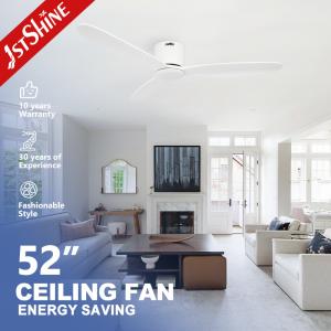 Wholesale 5 Speed AC Motor Remote LED Ceiling Fan With Light Wood Blades from china suppliers