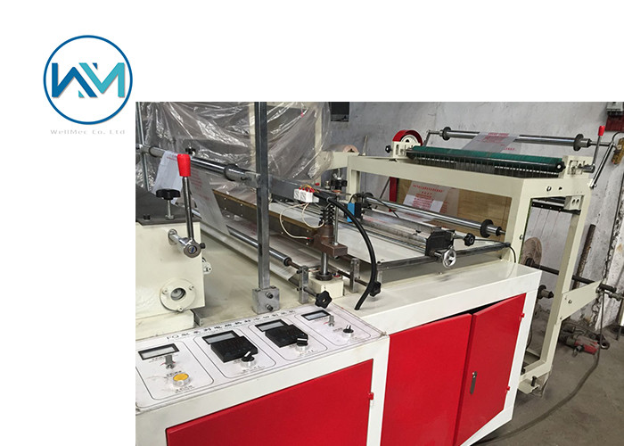 Quality GFQ Plastic HDPE LDPE Flat Bottom Heat Sealing Bag Making Machine