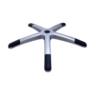 Wholesale High quality 700mm silver Nylon Office Chair Base with Lumbar Support and Casters from china suppliers
