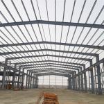 Hot Rolled Steel Frame Buildings Portable Steel Structure Garage