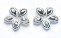 Jewelry Making Beads Findings and Supplies Sterling Silver Flower Spacer