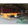 Buy cheap Skeletal Type Container Semi Trailer 60T 40 Ft Flatbed Semi Trailer from wholesalers