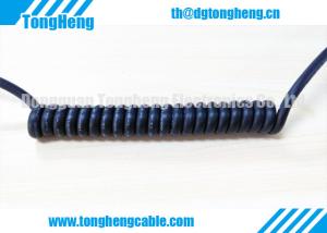 Wholesale High Recoiled Strength External Plate Machine TPU Coiled Cable from china suppliers