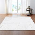 Marble Living Room Floor Carpets Machine Washable Bedroom Area Rugs
