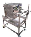 Stainless Steel Manual Filter Press for Wine Filtering Machine within 0-7m2