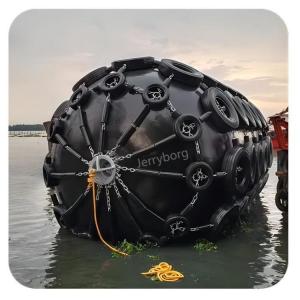 Wholesale Yokohama Pneumatic Fender Docking Fender for Ship Net Type Pneumatic Rubber Fender from china suppliers