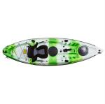 Single Seat One Person 9FT Fishing Sit On Top Canoe LLDPE Plastic Kayak