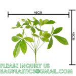Kinds Artificial Palm Leaves Tropical Fake Leaves, Monstera Leaf Faux Leaves