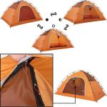 Camping Tent for 2 Person, 4 Person, 6 Person - Waterproof Two Person Tents for