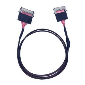 Wholesale JAE 51 Pin LVDS Micro Coax Cable Assemblies FI-RE51HL FI-RE51CL UL1354 42AWG from china suppliers