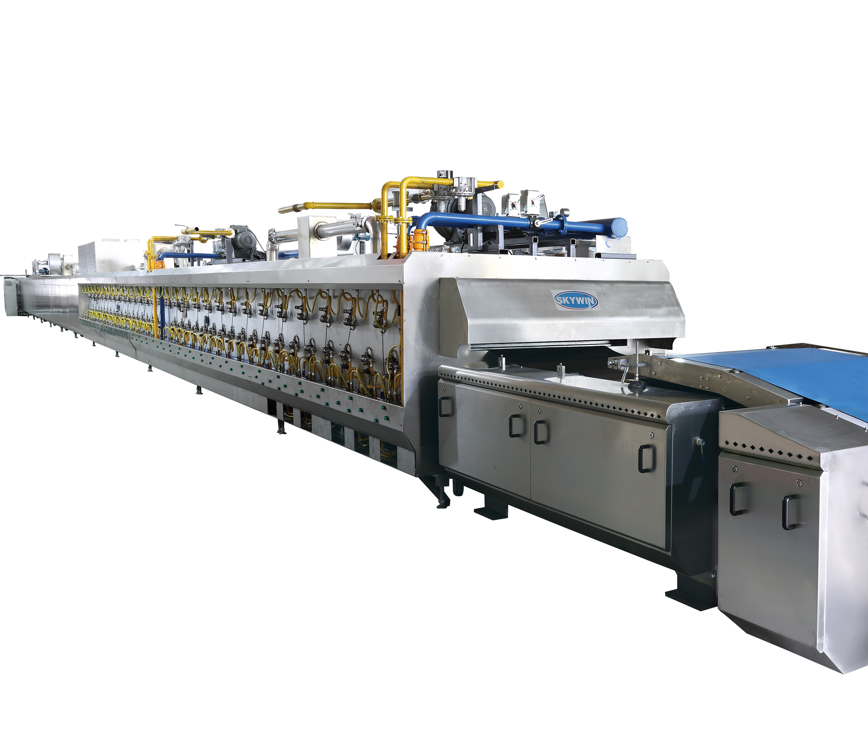 Width 1200mm 800kg/H Bakery Biscuit Making Machine / Biscuit Production Machine