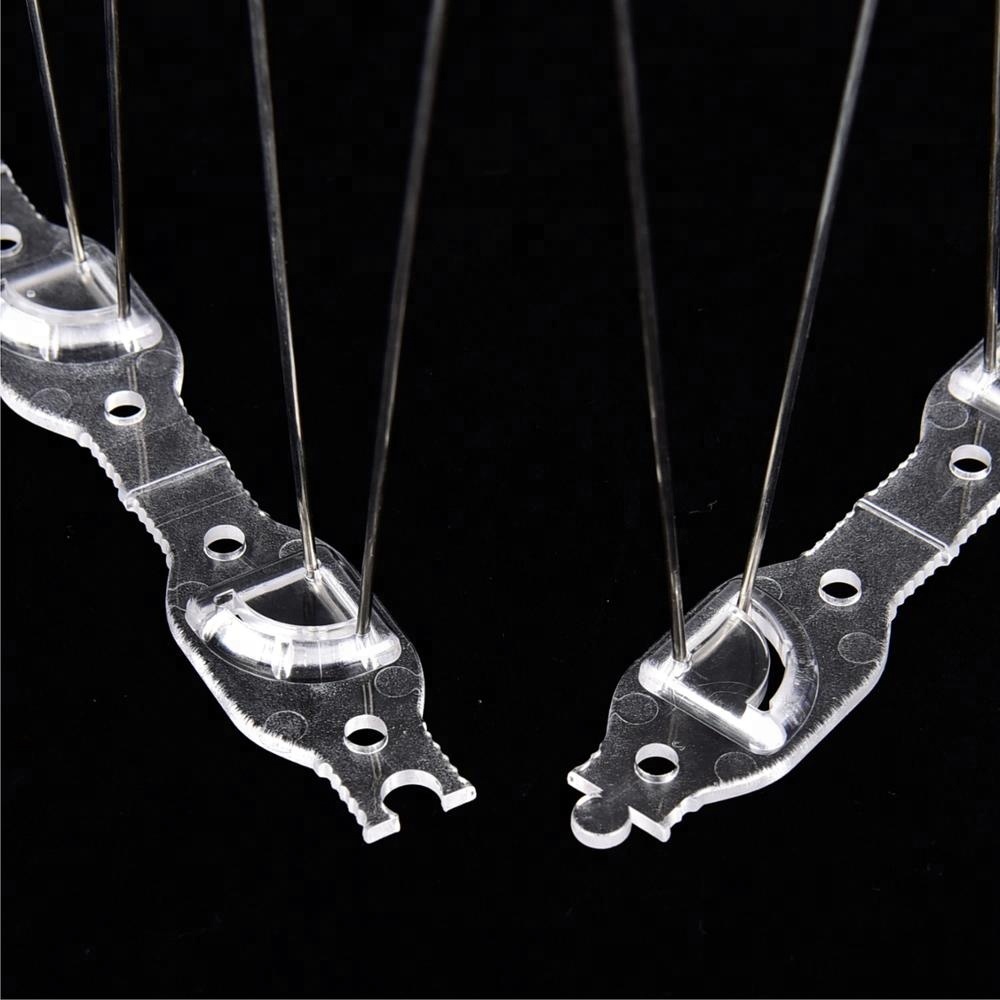 Farm Stainless Steel Bird Spikes for Outdoor Bird Repellent on Fence Windowsill Roof