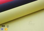 Yellow 0.5mm 530g 100cm PU Fiberglass Cloth Thermal Insulation Materials