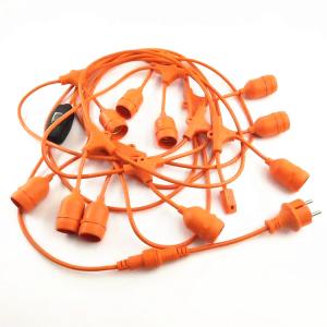 Wholesale Holiday outdoor lighting colorful pendant Lamp Light Chain 0.5m-10m copper Loft Lights cable/cord from china suppliers