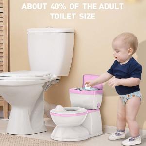 Wholesale PP Environment Non-Toxic Baby Training Toilet Safety Toddler's Training Potty Music Baby Potty Training Seat from china suppliers