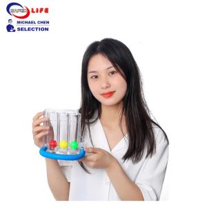 Wholesale Simulation Medical Training Supplies Equipment 3 Ball Spirometer Breathing Exerciser from china suppliers