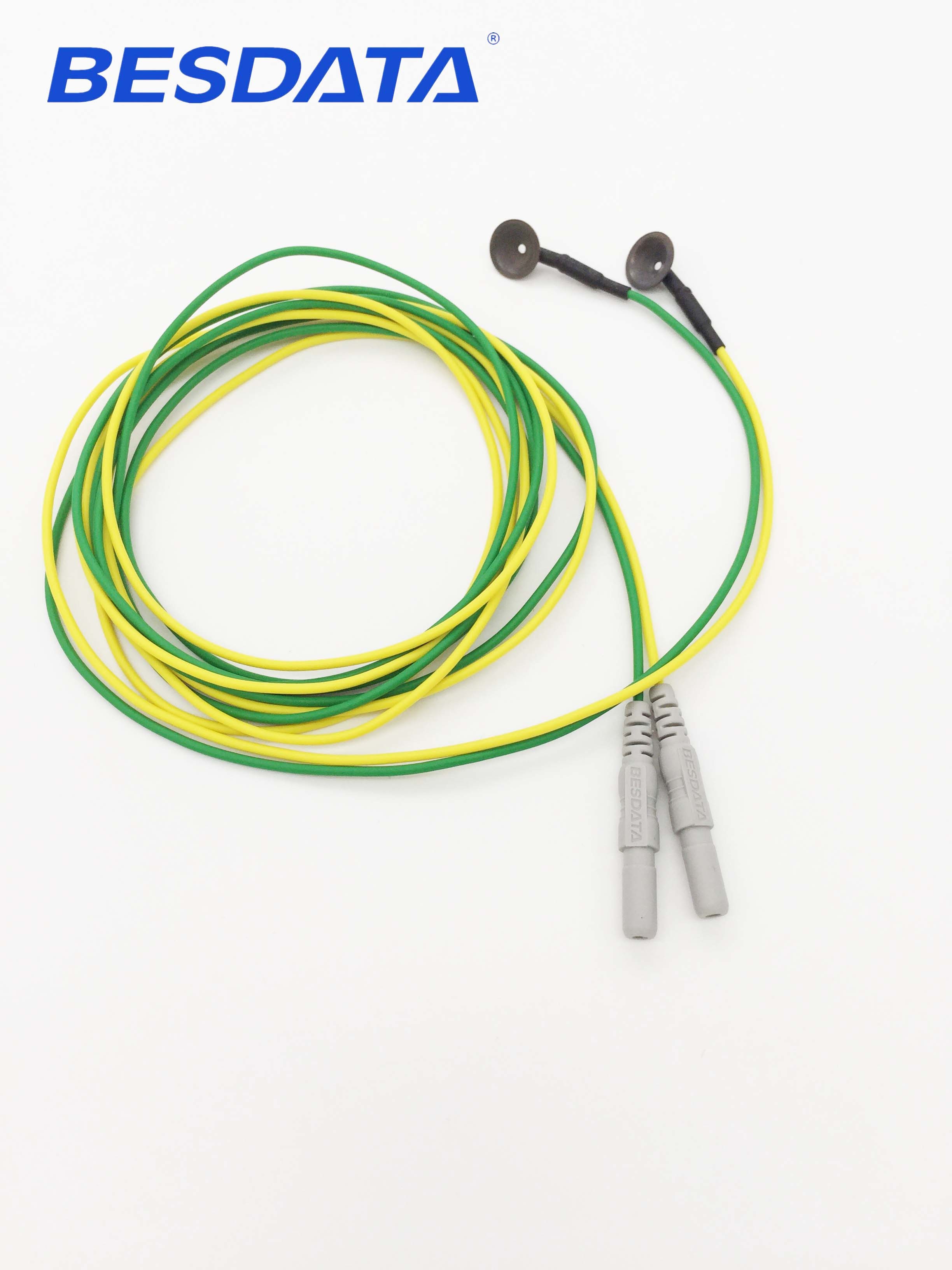 Replaceable Digital EEG Ag/Agcl Gold And Sintered Cup EEG Electrodes And EEG Cables
