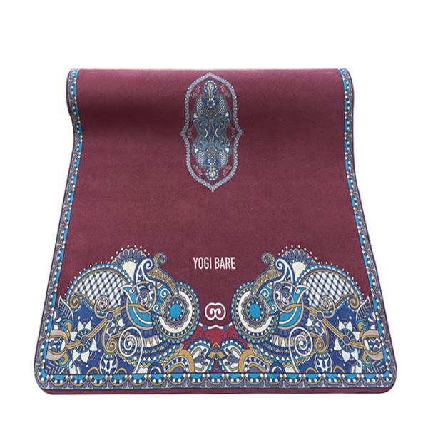 Custom Microfiber Yoga Mat Anti Slip Proof Yoga Mat Rubber Natural Suede