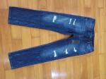 Stockpapa Dark Blue Distressed Jeans Mens Ripped Denim Jeans 29-36 size