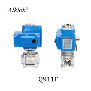Wholesale DN50 Stainless steel actuator valve flow control electric ball valve from china suppliers