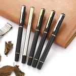 0.5mm Writing Width Gel-Ink Classic Roller Metal Ball Pen for Office Supply