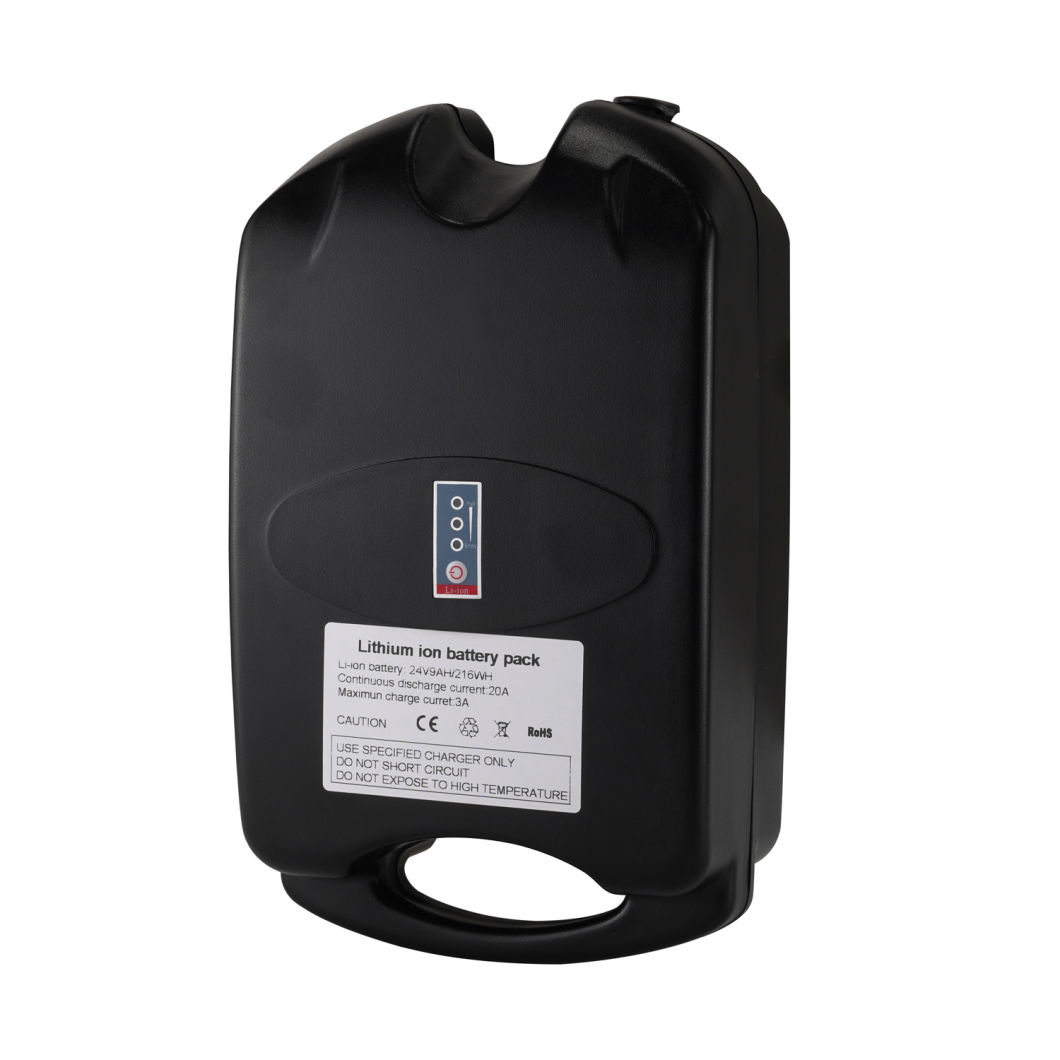 36V Frog E-Bike Battery 18650 Seatpost Downtube Lithium Battery E-Bike (Pedelec) 36V Littlefrog (LF) Incl. Mounting and Charger Totem, Viking, Cortina, E-Go