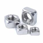Zinc Plated 3mm-10mm Stainless Steel Nuts Square Type Building Materials DIN7983