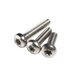 OEM Round Head Stainless Steel Screws M6 For Multiapplication