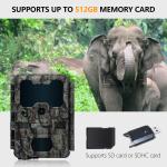 KW865 WIFI Hidden Camera Outdoor Wireless Hunting Camera IP67 20MP Trail Camera