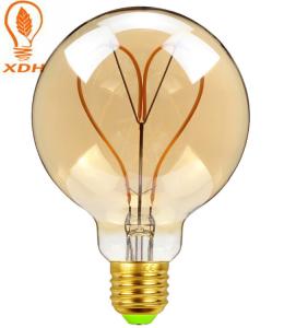 Wholesale 8W Dimmable Vintage Edison Light Bulbs G95 E27 Led Spiral Filament Bulb from china suppliers