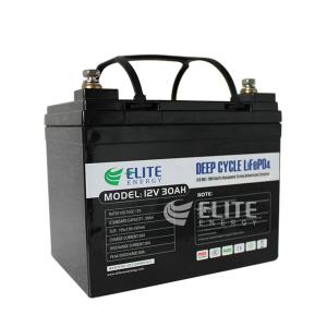 Wholesale Rechargeable LFP 12V 30Ah Li Iron Phosphate Battery Built in BMS from china suppliers