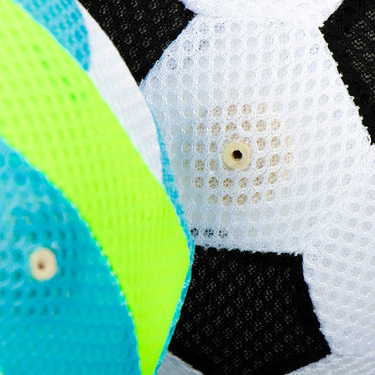 Kids Ball Toy Pvc Air Mesh Football Ball Pvc Toys Cloth Soccer Ball 6'' to 40