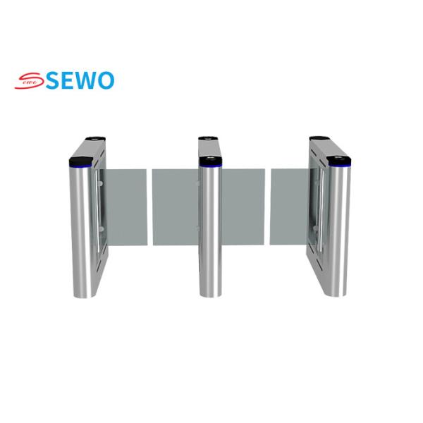 Pedestrian High Speed Gate Turnstile 45 people/Min Security Swing Gate Access