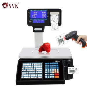 Wholesale 30kg Supermarket Label Printing Scale Digital Weighing Scale Digital Scale from china suppliers