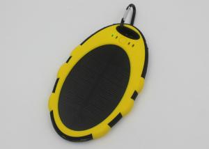 Wholesale 5000 mAh Oval Shape Solar Mobile Usb Power Bank Battery Pack For Travel from china suppliers