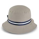 Full Washed Cotton Repellent Mens Short Brim Bucket Hat Flat Top Available