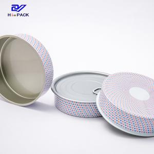 Wholesale Custom Empty Tuna Cans Gold 180ml Food Tin Packing SGS CE Approval from china suppliers