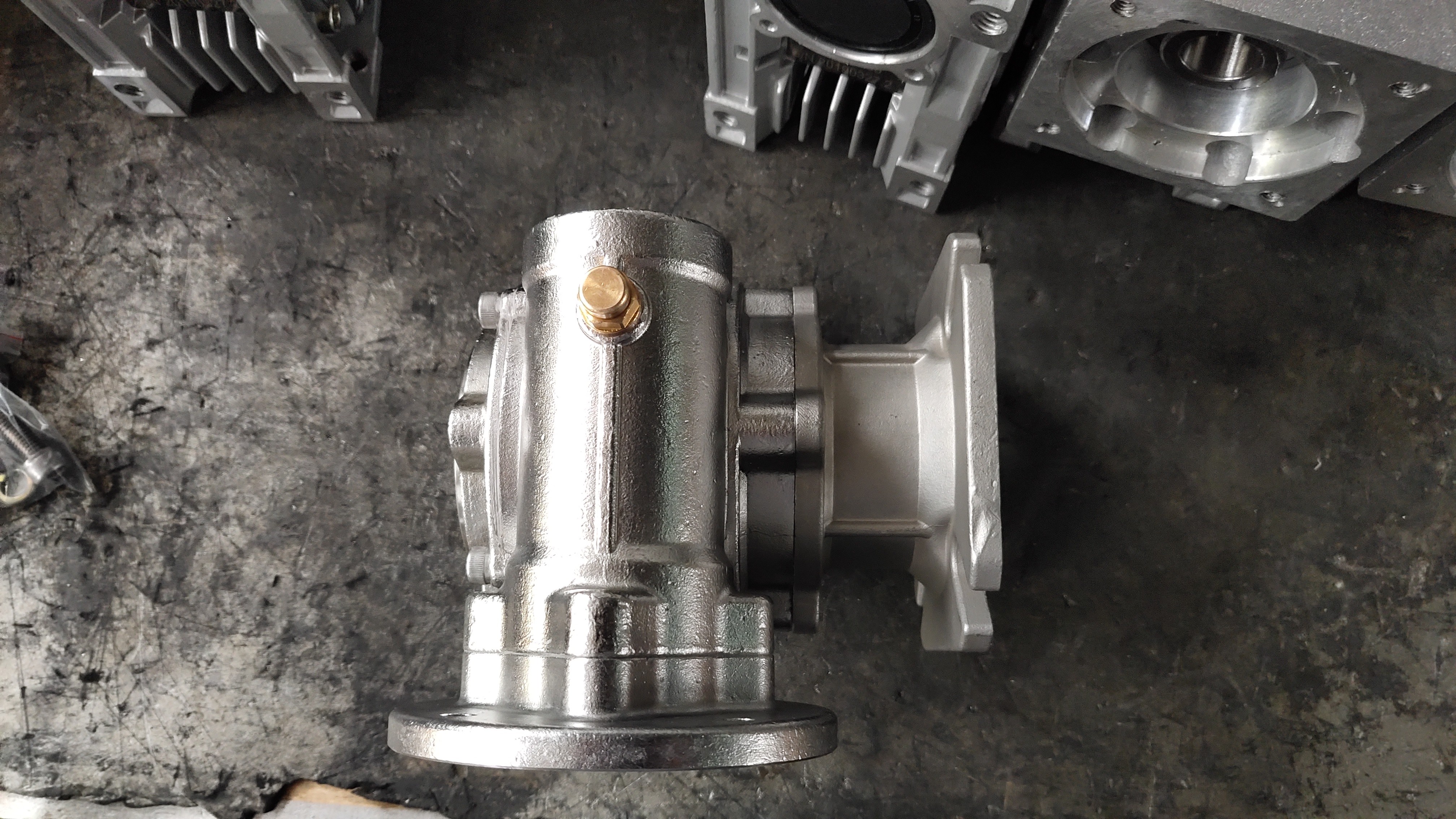 SS VF50 20CrMn Stainless Steel Worm Gear Reducers