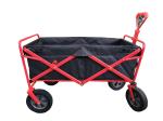 Sturdy Green 4 Wheel Hand Push Garden Wagon Tool Cart with 260KGS Weight