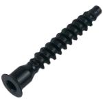 Wood Furniture Confirmat Screws DIN Standard Black Phosphate Oxide Steel