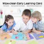 Laminated Alphabet Sight Words & Phonics Flash Cards For Kindergarten Read And