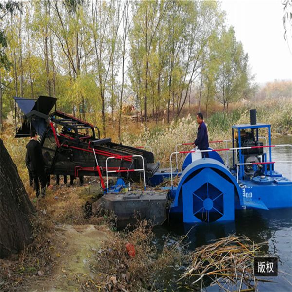Keda High Efficiency Aquatic Weed Harvester with 150mm Working Width, 30-50 HP Tractor Power and 12 Tons Load Capacity